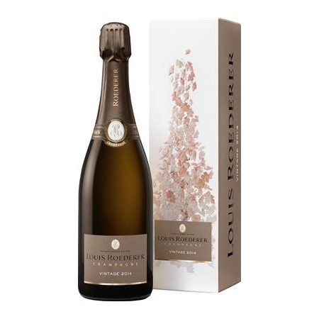 Champagne Louis Roederer Brut Jahrgang 2014 in Geschenkverpackung, 0,75 Liter