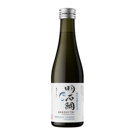 Akashi-Tai Sake Honjozo Genshu Tokubetsu 19%vol. 0,3 Liter Einzelflasche 特別本醸造原酒