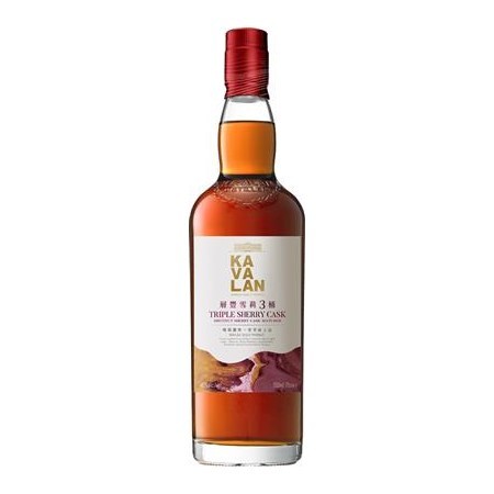 Kavalan Triple Sherry Cask Whisky 40% vol. 0,7 Liter