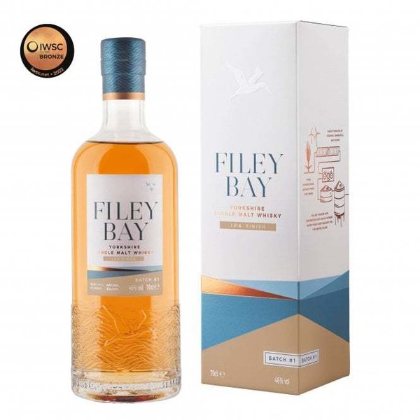 Spirit of Yorkshire Filey Bay IPA Finish Batch #1 Whisky, 46% vol. Einzelflasche 0,7 Liter