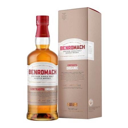 Benromach Contrasts Organic 46%vol., Single Malt Whisky Einzelflasche 0,7 Liter