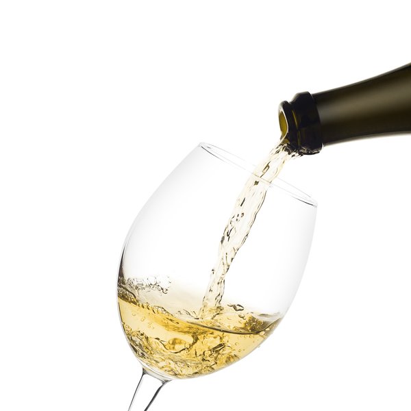 Weisswein aus Italien, Spanien, FrankreichFlasche vinovino oloeolio